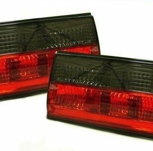 Rood smoke achterlichten passend voor BMW 3 serie E30 type 2