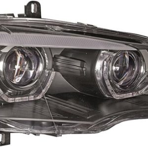 Angel eyes koplampen passend voor BMW X5 E70 model 2007 - 2010 met bochtverlichting