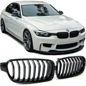 Grillen glanzend zwart passend voor BMW 3 serie F30 en F31