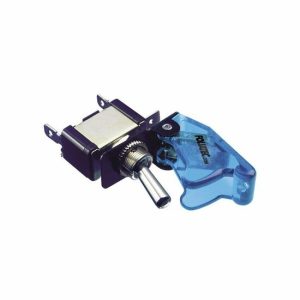 Foliatec Kill Switch On/Off schakelaar - Cover blauw-transparant - 1 stuk