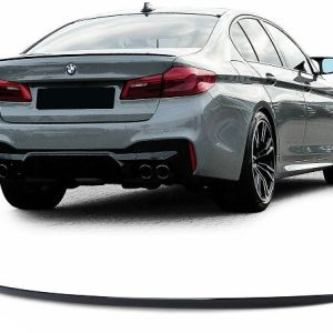 Kofferspoiler glanzend zwart performance look passend voor BMW 5 serie G30 sedan