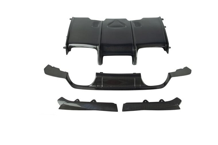 Carbon diffusor PSM style passend voor BMW M3 F80, M4 F82 en M4 F83