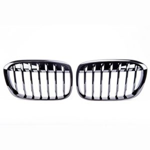 Glanzend zwarte grillen passend voor BMW X1 F48