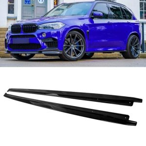 Sideskirt aanzets glanzend passend voor BMW X5 F15 met M pakket sideskirts