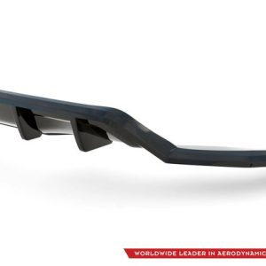 Diffuser aanzet glanzend zwart passend voor BMW X6 F16 met M pakket