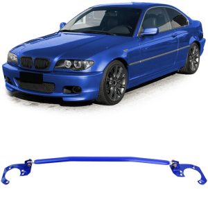 Aluminium veerpootbrug blauw passend voor BMW 3 serie E46 6 cilinder benzine