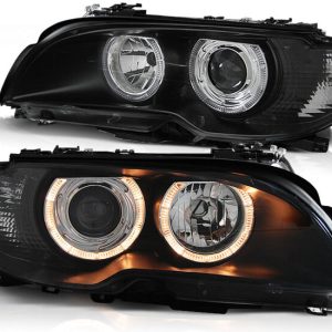 Koplampen Angel Eyes passend BMW 3 serie E46 coupe cabrio 2003 - 2006