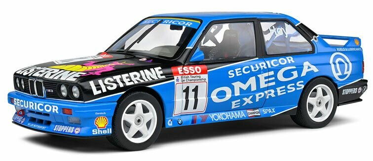 BMW M3 E30 BTCC Solido nummer 1991 schaal 1:18 Solido