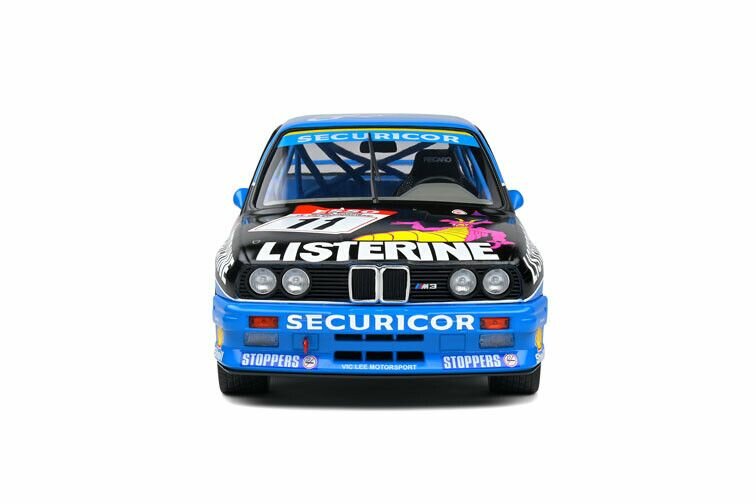 BMW M3 E30 BTCC Solido nummer 1991 schaal 1:18 Solido - Image 2
