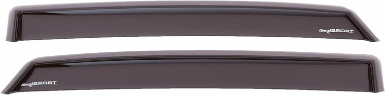 ClimAir zijwindschermen achterportieren dark passend voor BMW 1 serie F20 5 deurs