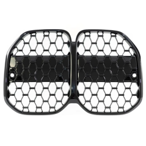 MESH grill glanzend zwart passend voor BMW 4 serie G22 en G23