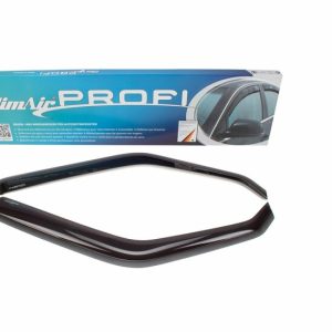 ClimAir zijwindschermen voorportieren dark passend voor BMW 3 serie F30 en F31