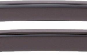 ClimAir zijwindschermen achterportieren dark passend voor BMW 3 serie F31 touring