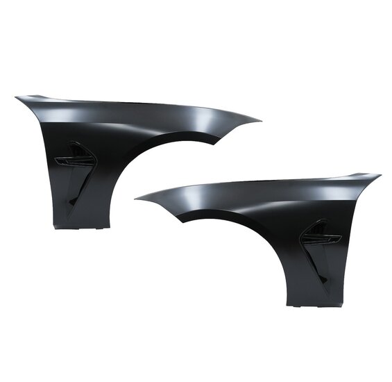 EVO look zijschermen passend voor BMW 3 serie G20 en G21 model vanaf 2019