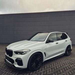 Aero kit glanzend zwart passend voor BMW X5 G05 model 2019 - 2023