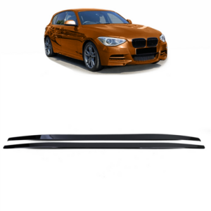 Sideskirts aanzets performance look glanzend zwart passend voor BMW 1 serie F20 en F20 LCI