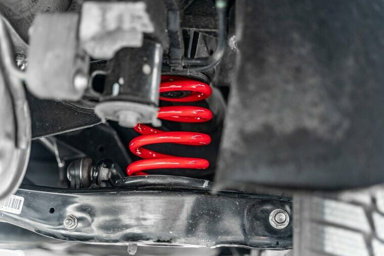 Bimmerfahrwerke sport verlagingsveren passend voor BMW 4 serie G26 440i (RWD) 25mm/25mm - Image 3