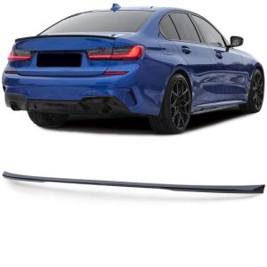Glanzend zwart lip achterklep passend voor BMW 3 serie G20 sedan