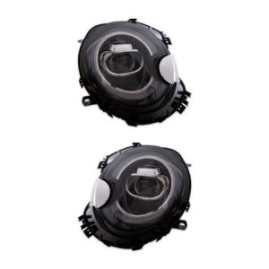 Full LED angel eyes koplampen passend voor MINI R55, R56, R57, R58 en R59 model 2006 - 2014