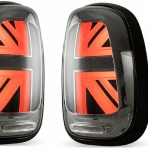 LED smoke achterlichten Union Jack passend voor Mini R60 Countryman model 2010 - 2016