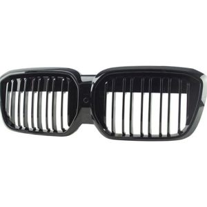 Dubbelspijls grillen glanzend zwart passend voor BMW iX3 G08