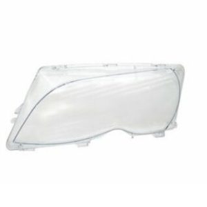 Koplampglas passend voor BMW 3 serie E46 sedan en touring facelift model 2001 - 2005 bestuurderskant