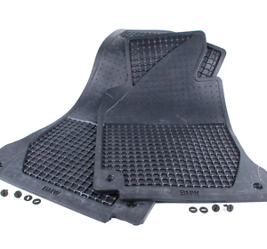 Rubber matten voorzijde passend voor BMW 5 serie E39 sedan en touring model 1995 - 2003