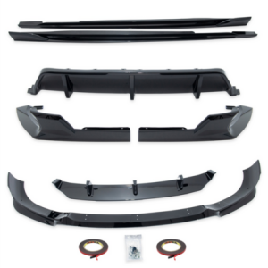 Aanzet pakket glanzend zwart passend voor BMW X6 G06 model vanaf 2019 met M pakket