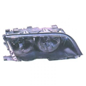 Koplamp BMW 3 serie E46 sedan en touring model 1998 - 2001 bijrijderskant