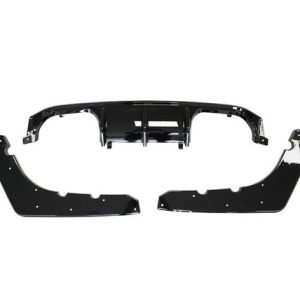 Diffuser glanzend zwart passend voor BMW M3 F80, M4 F82 en M4 F83