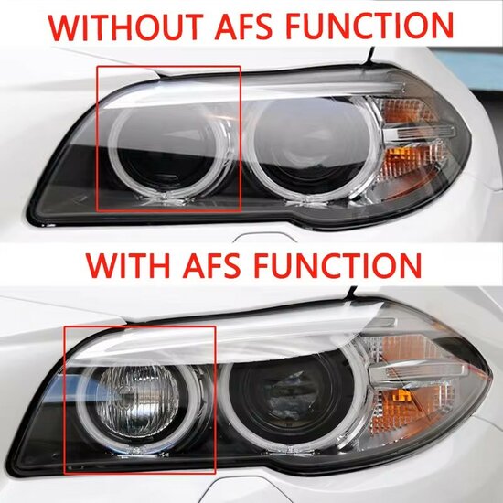 LCI style koplampen passend voor BMW 5 serie F10 en F11 model 2010 - 2013 - Image 2