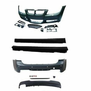 Sport look pakket passend voor BMW 3 serie E91 touring model 2006 - 2008 met parkeersensoren rondom