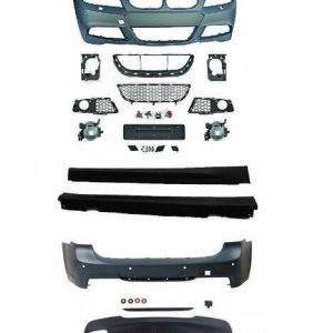 Sportlook pakket passend voor BMW 3 serie E91 LCI touring model 2008 - 2012 zonder parkeersensoren voorzijde