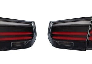 Performance look achterlichten passend voor BMW 3 serie F30 sedan model 2012 - 2019