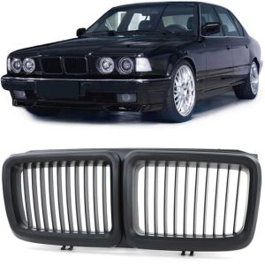 Grill mat zwart passend voor BMW 7 serie E32 model 1986 - 1994