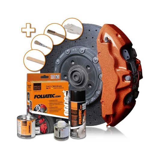 Foliatec Remklauwlakset - Vintage Copper - 3 Komponenten