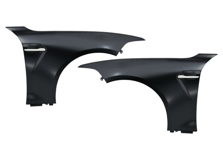 EVO look spatborden passend voor BMW 1 serie F20, F21 en 2 serie F22 en F23