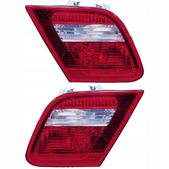 Achterlichten passend BMW 3 serie E46 coupe en cabrio binnenste gedeelte facelift