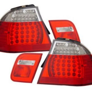 Led achterlichten rood / wit  BMW 3 serie E46 coupe model 2003 - 2006