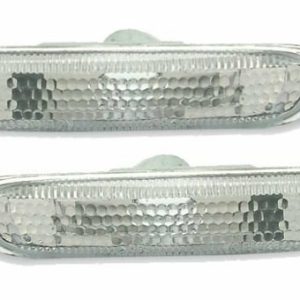 Witte zijknipperlichten passend voor BMW 3 serie E46 sedan, touring, compact, coupe en cabrio