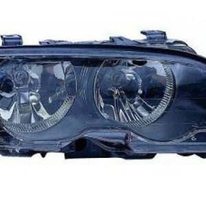 Koplamp bijrijderskant passend voor BMW 3 serie E46 coupe en cabrio model 1999 - 2001