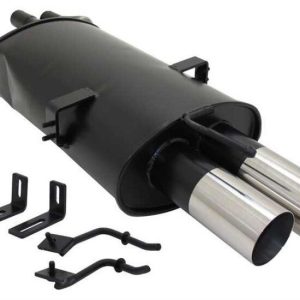 Novus uitlaat passend voor BMW 3 serie 320i, 320ci, 325i, 325ci, 330i, 330ci, 330d en 330xd gezaagde eindstukken