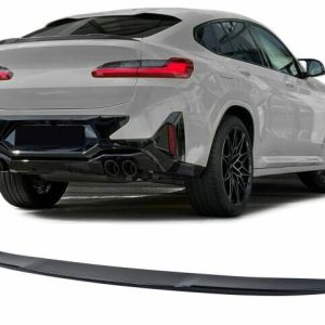 Spoiler lip glanzend zwart passend voor BMW X4 G02