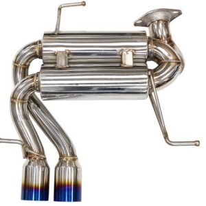 CatBack uitlaat passend voor BMW 3 serie E90 en E91 320i, 320d, 323i en 330d