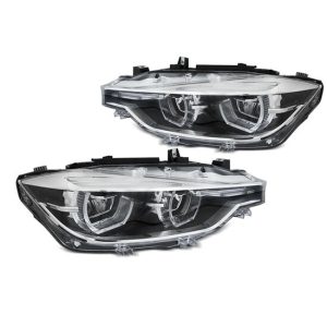 LCI style LED koplampen passend voor BMW 3 serie F30 en F31 met halogeen koplampen model 2012 - 2015