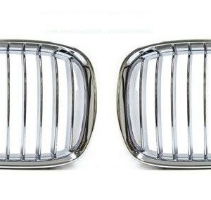 Chromen grillen passend voor BMW 5 serie E39 model 1995 - 2003