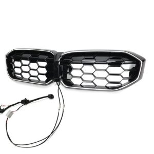 Diamond grillen glanzend zwart passend met LED verlichting passend voor BMW 3 serie G20LCI en G21LCI model 2022 - heden