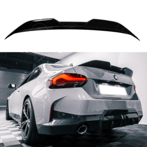 Glanzend zwarte kofferklepspoiler passend voor BMW 2 serie G42