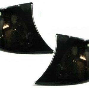 Zwarte smoke knipperlicht passend voor BMW 3 serie E46 sedan en touring 2001 - 2005