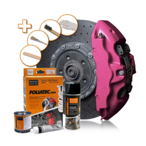 Foliatec Remklauwlakset - Hot Pink Metallic - 3 Komponenten